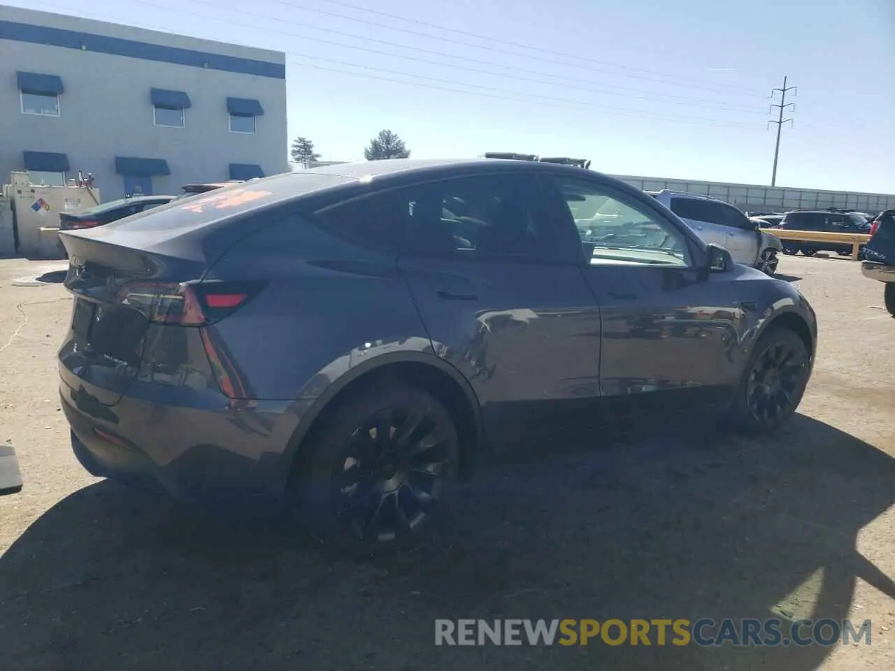3 Photograph of a damaged car 7SAYGDEEXPF754676 TESLA MODEL Y 2023