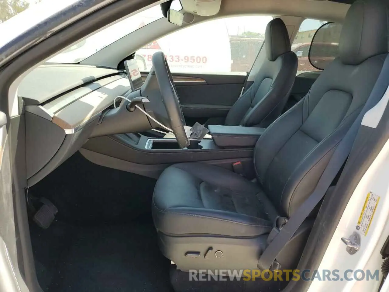 7 Photograph of a damaged car 7SAYGDEEXPF770800 TESLA MODEL Y 2023