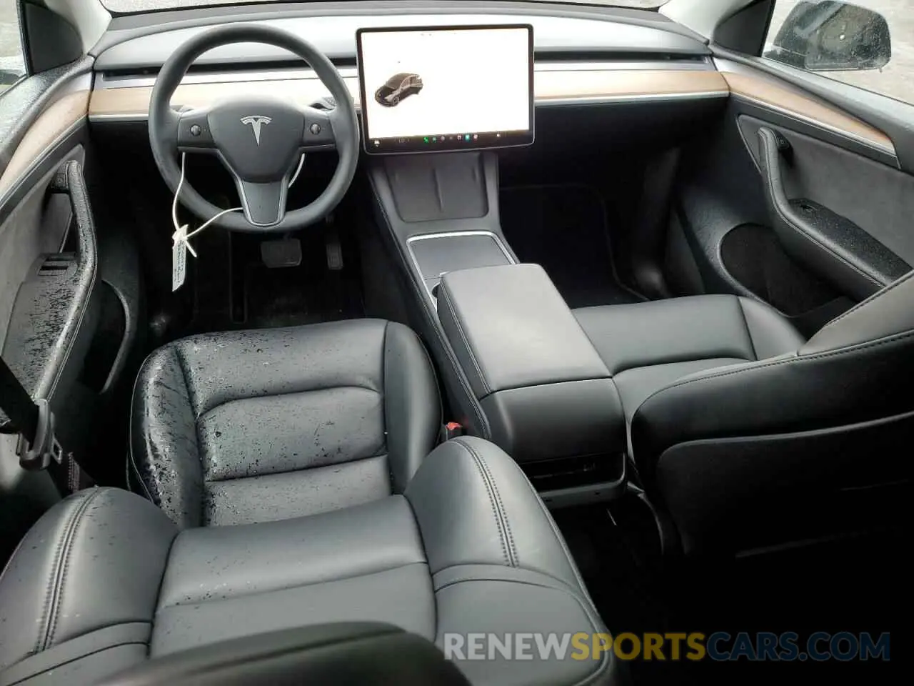 8 Photograph of a damaged car 7SAYGDEEXPF781375 TESLA MODEL Y 2023