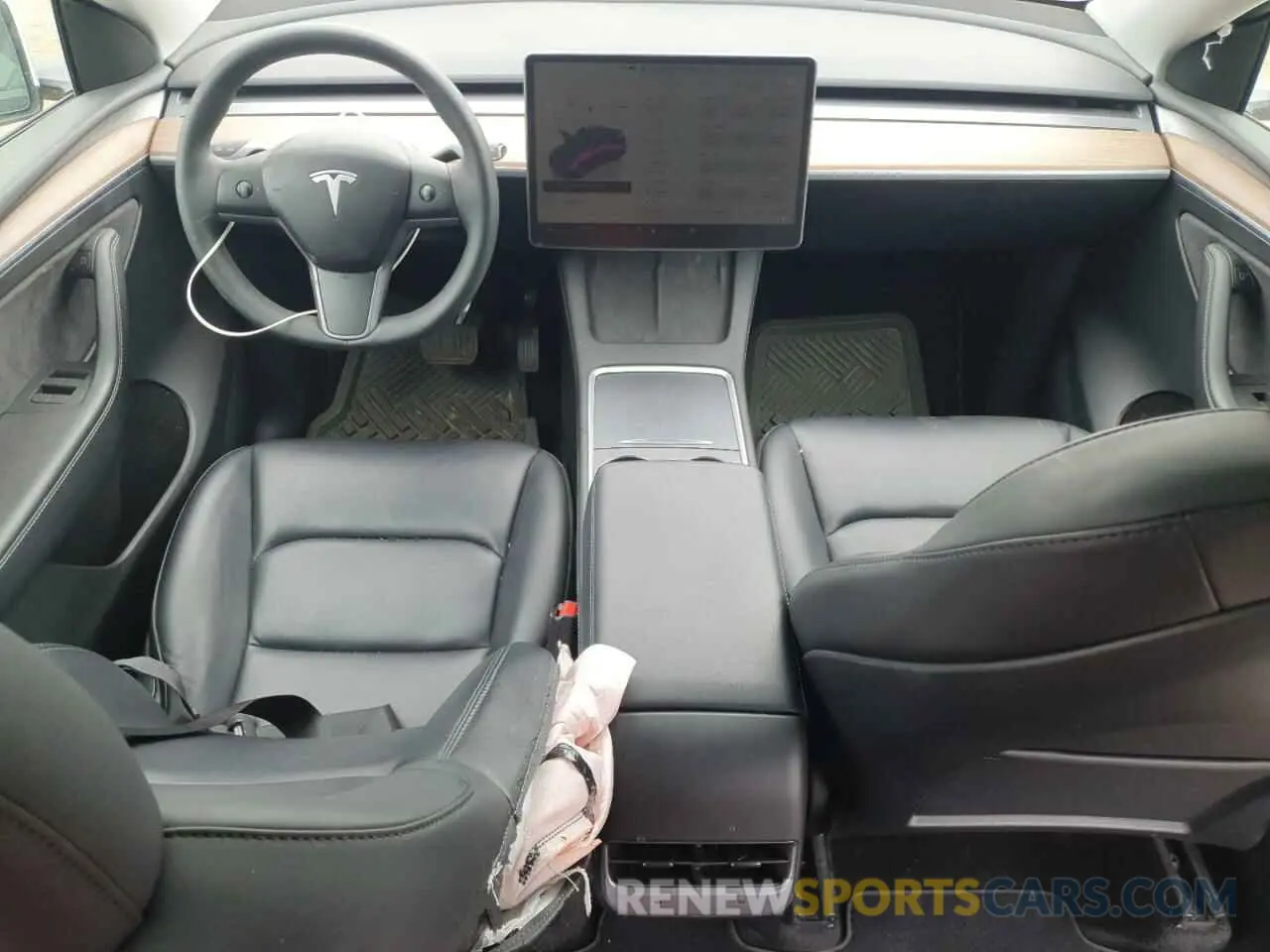 8 Photograph of a damaged car 7SAYGDEEXPF800118 TESLA MODEL Y 2023