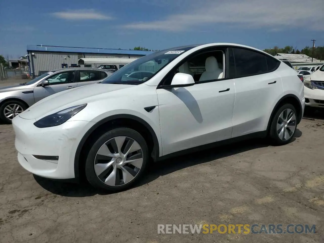 1 Photograph of a damaged car 7SAYGDEEXPF800782 TESLA MODEL Y 2023
