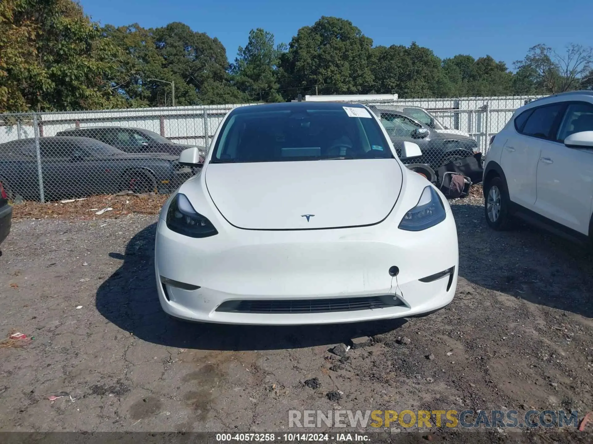 11 Photograph of a damaged car 7SAYGDEEXPF838111 TESLA MODEL Y 2023