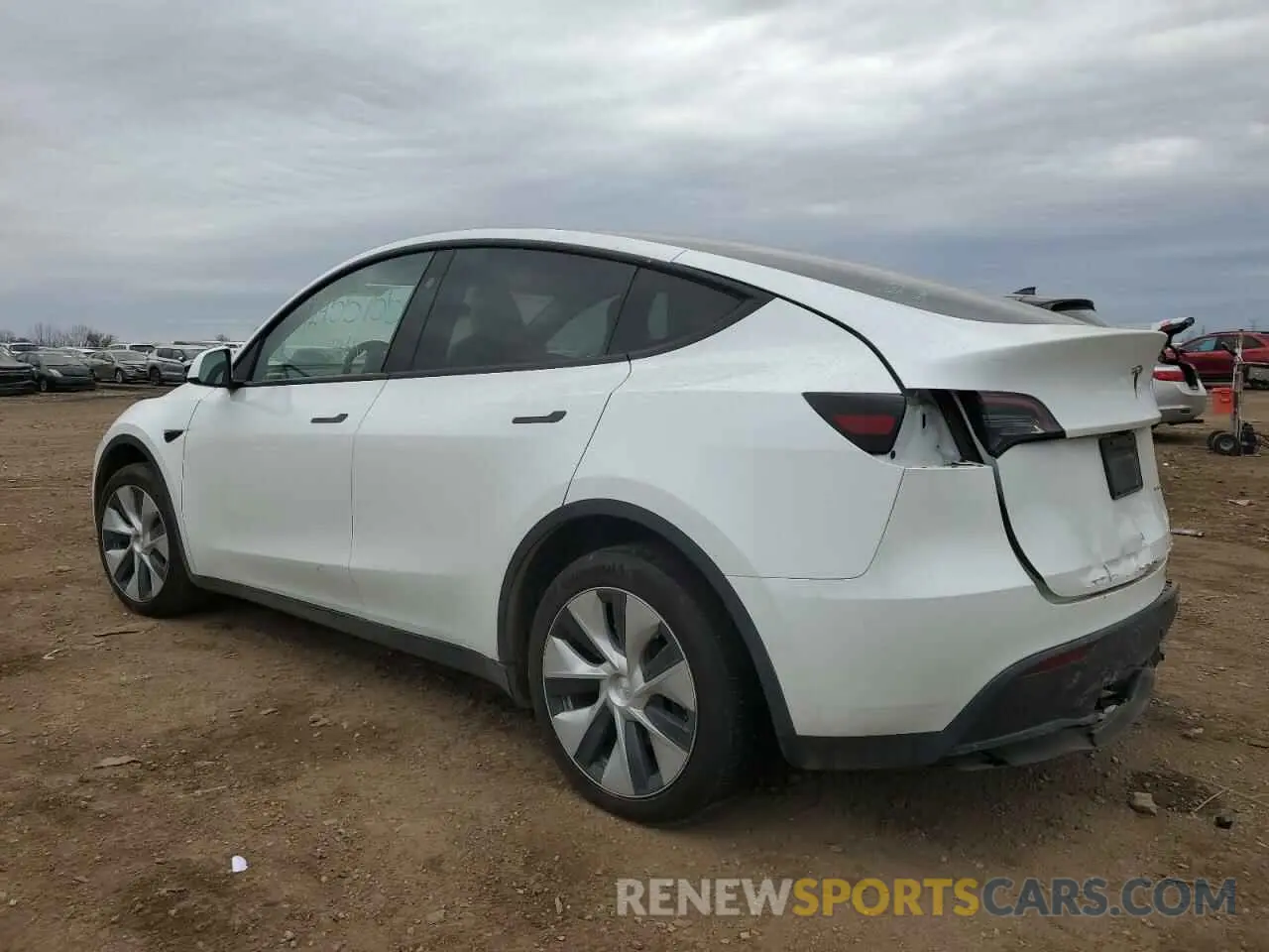 2 Photograph of a damaged car 7SAYGDEEXPF839677 TESLA MODEL Y 2023