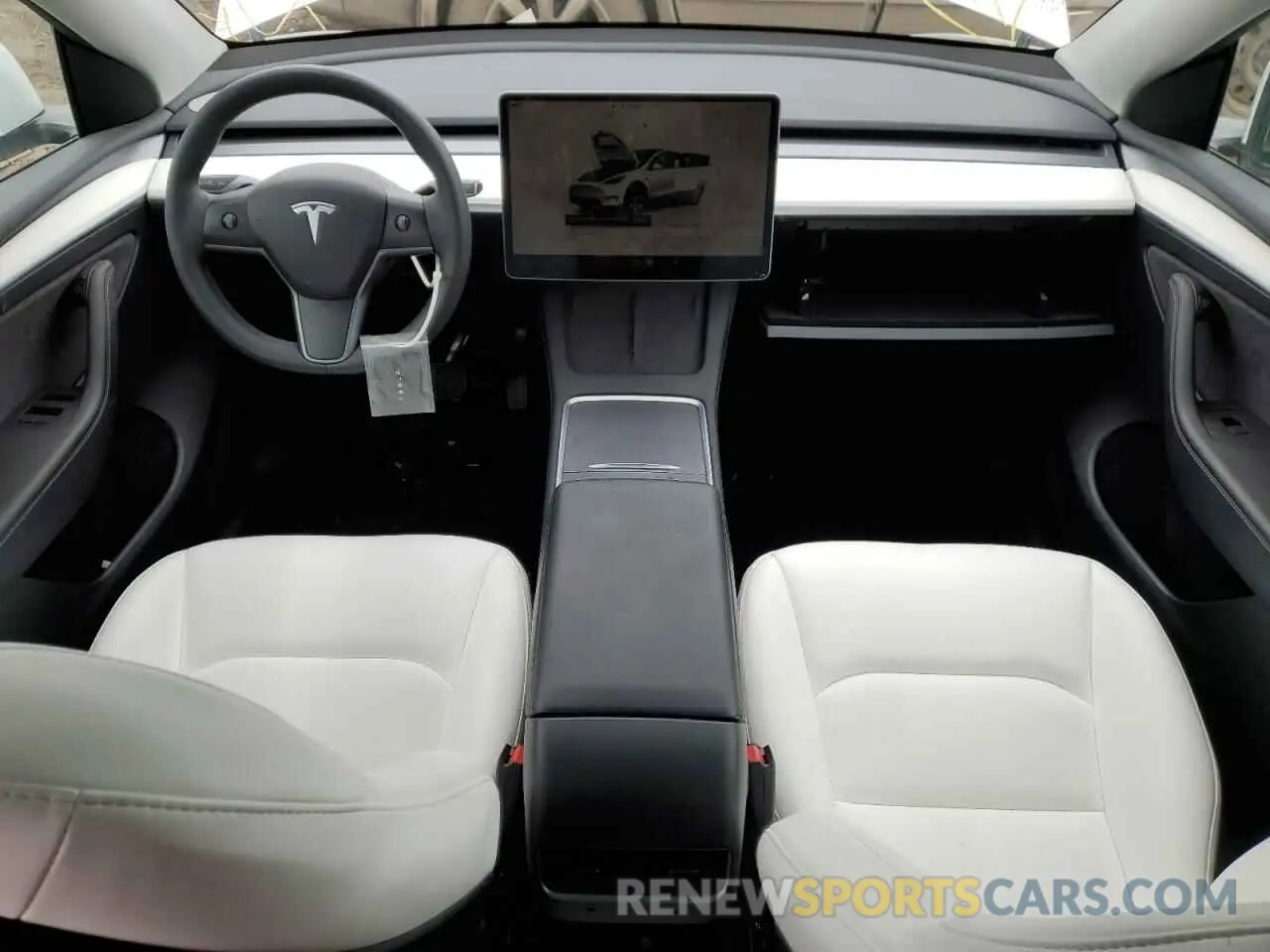 8 Photograph of a damaged car 7SAYGDEEXPF839677 TESLA MODEL Y 2023