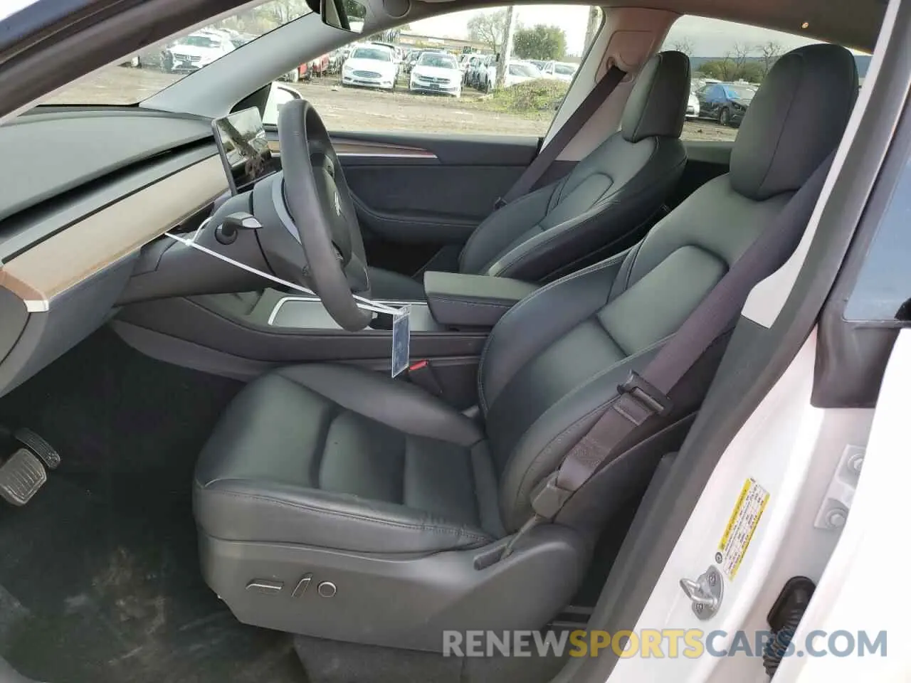 7 Photograph of a damaged car 7SAYGDEEXPF844622 TESLA MODEL Y 2023