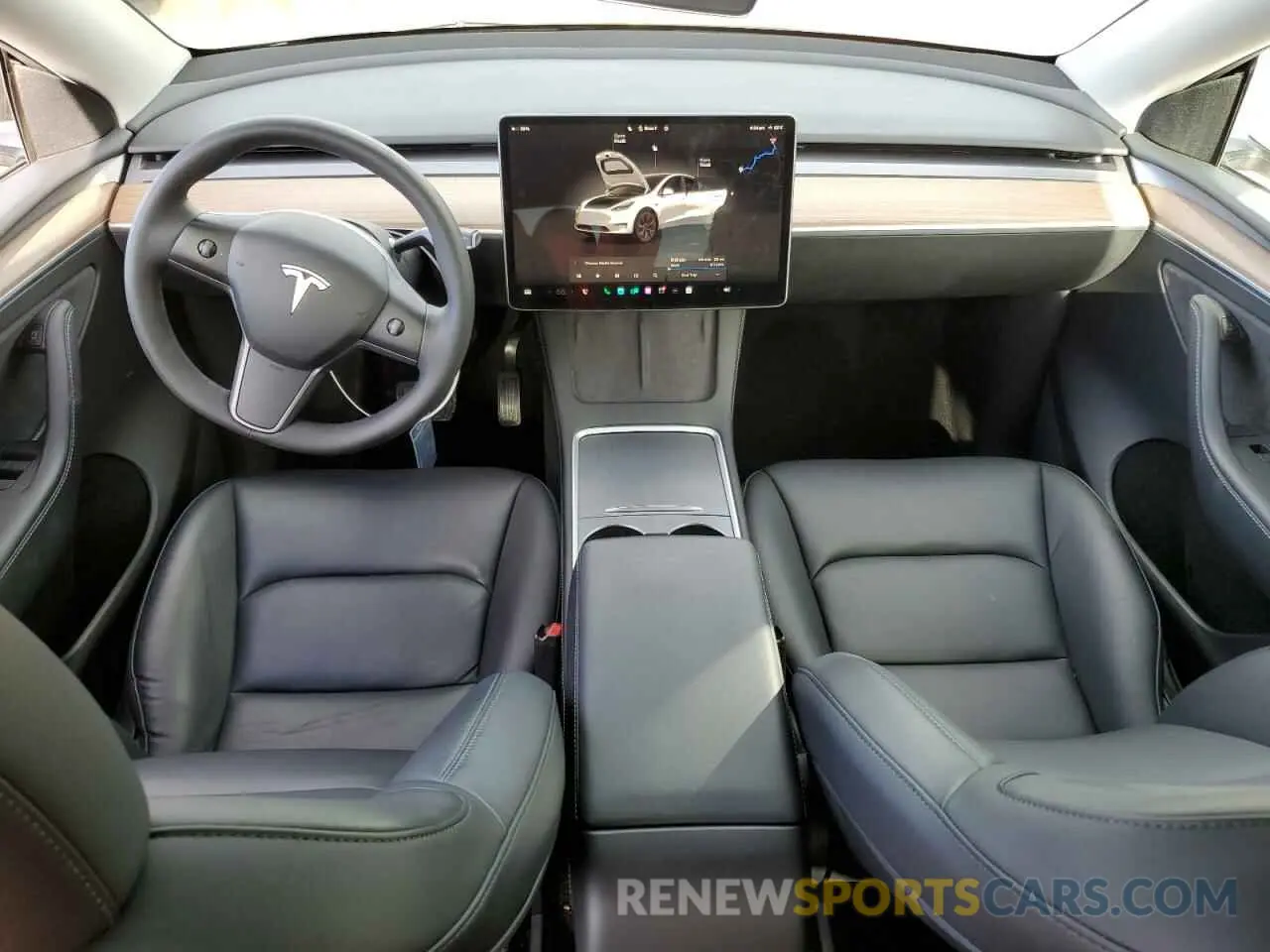 8 Photograph of a damaged car 7SAYGDEEXPF844622 TESLA MODEL Y 2023