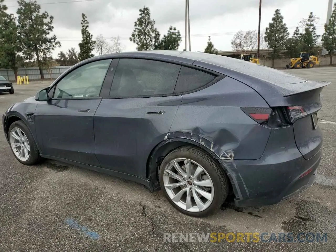 2 Photograph of a damaged car 7SAYGDEEXPF852736 TESLA MODEL Y 2023