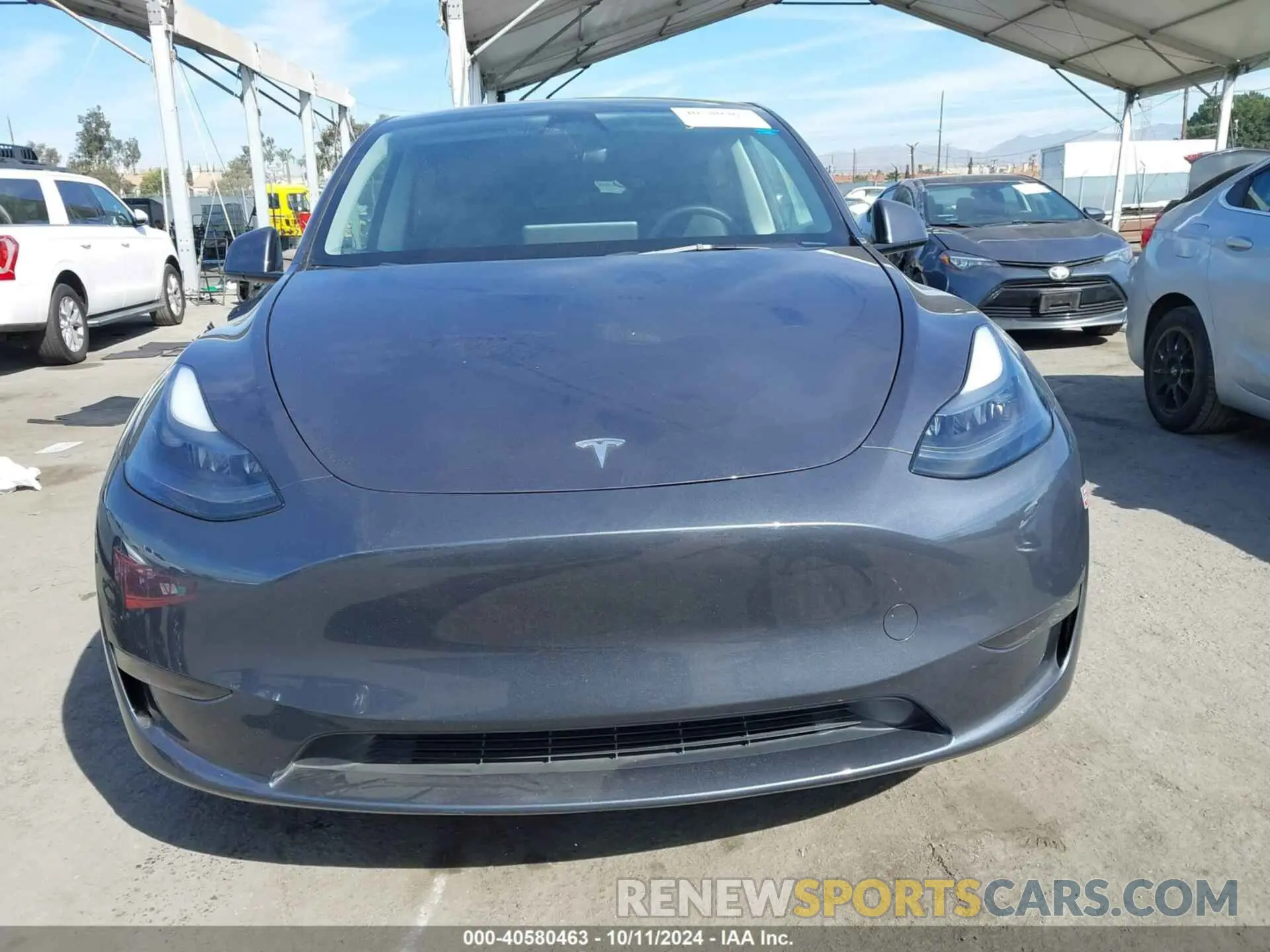 13 Photograph of a damaged car 7SAYGDEEXPF852980 TESLA MODEL Y 2023