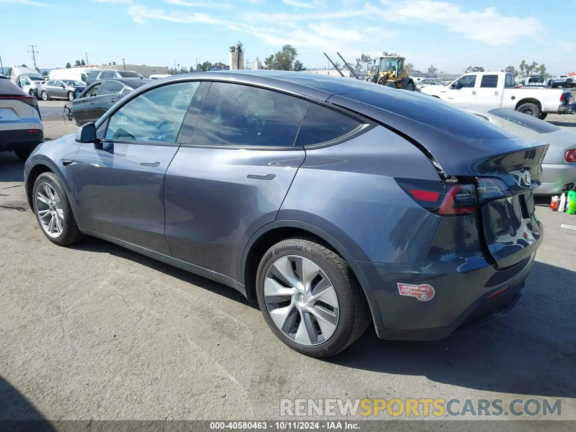 3 Photograph of a damaged car 7SAYGDEEXPF852980 TESLA MODEL Y 2023