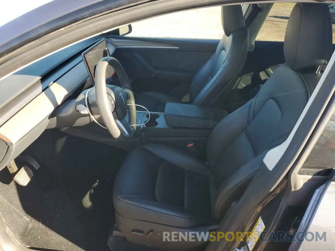 7 Photograph of a damaged car 7SAYGDEEXPF854017 TESLA MODEL Y 2023