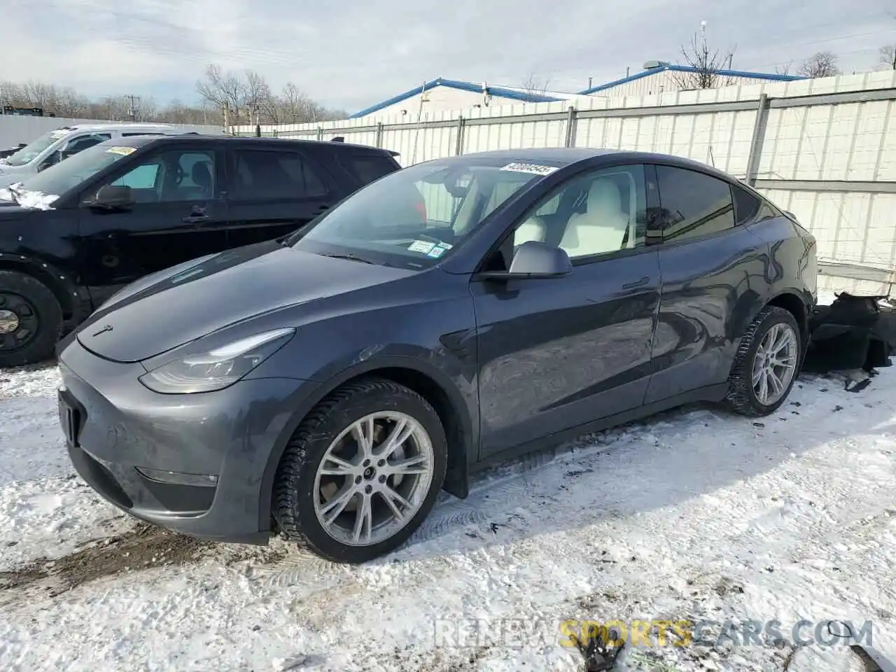 1 Photograph of a damaged car 7SAYGDEEXPF883467 TESLA MODEL Y 2023