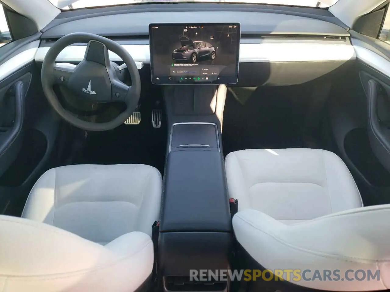8 Photograph of a damaged car 7SAYGDEEXPF906326 TESLA MODEL Y 2023