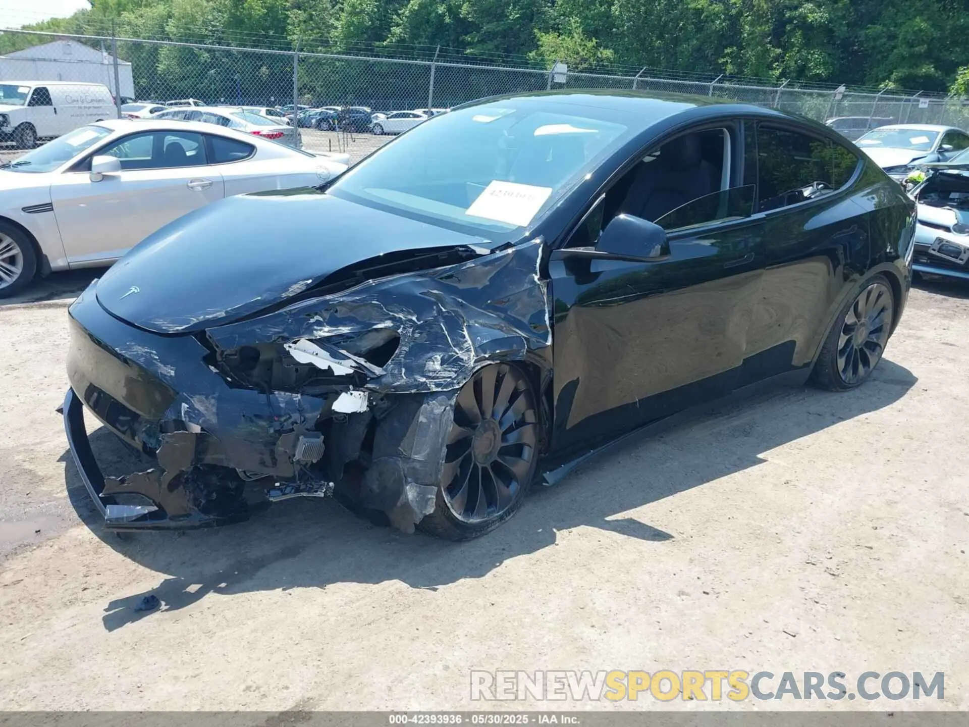 2 Photograph of a damaged car 7SAYGDEF0PF712493 TESLA MODEL Y 2023