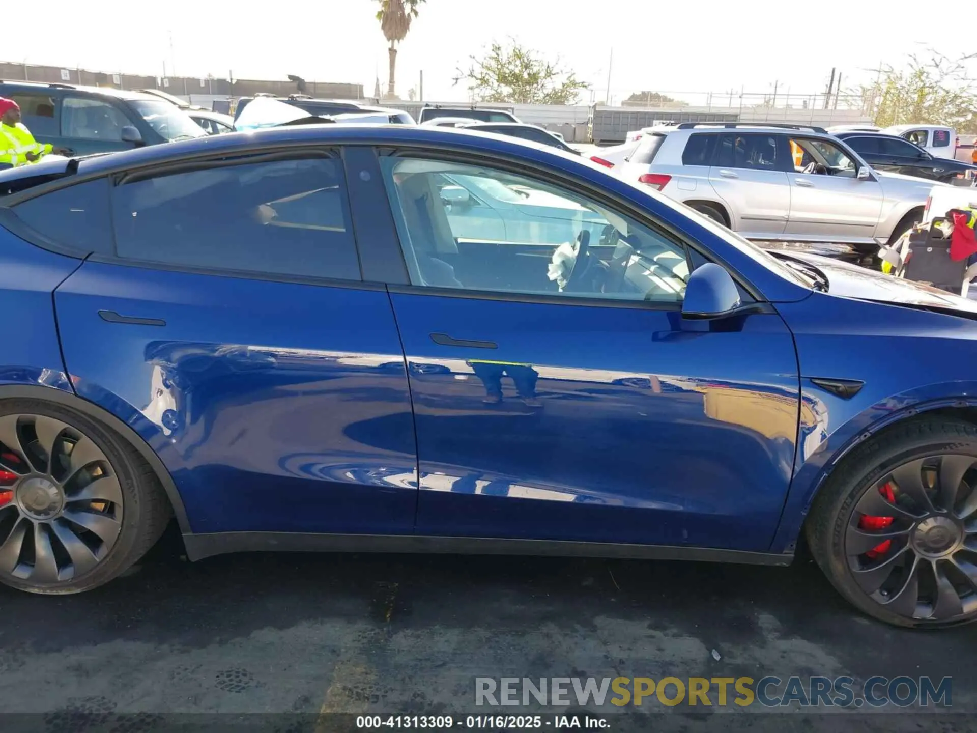 12 Photograph of a damaged car 7SAYGDEF0PF782107 TESLA MODEL Y 2023