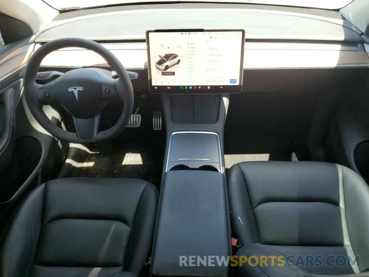8 Photograph of a damaged car 7SAYGDEF0PF827191 TESLA MODEL Y 2023