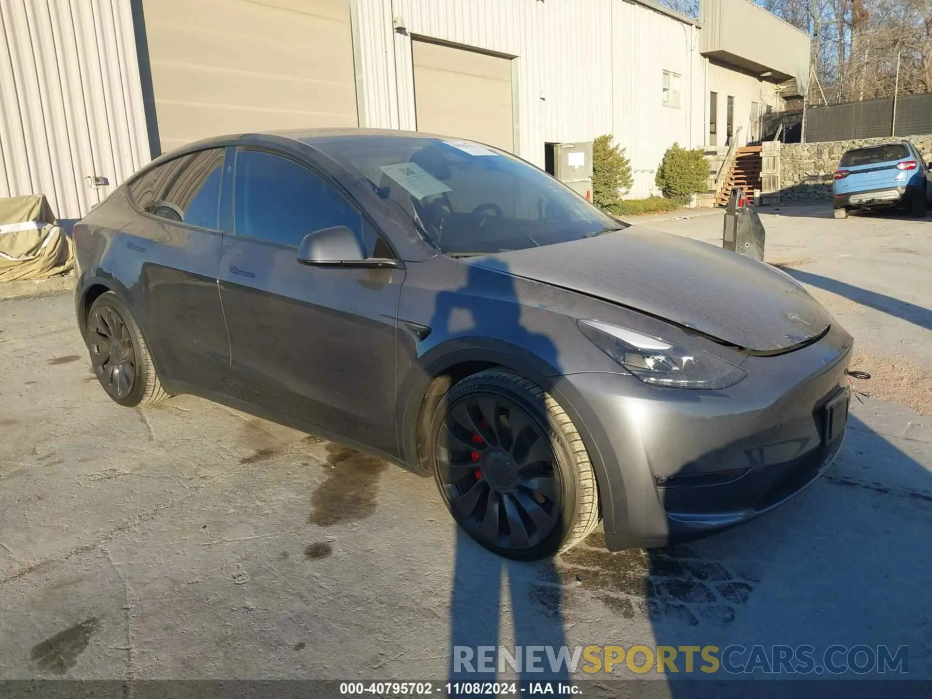 1 Photograph of a damaged car 7SAYGDEF0PF830009 TESLA MODEL Y 2023