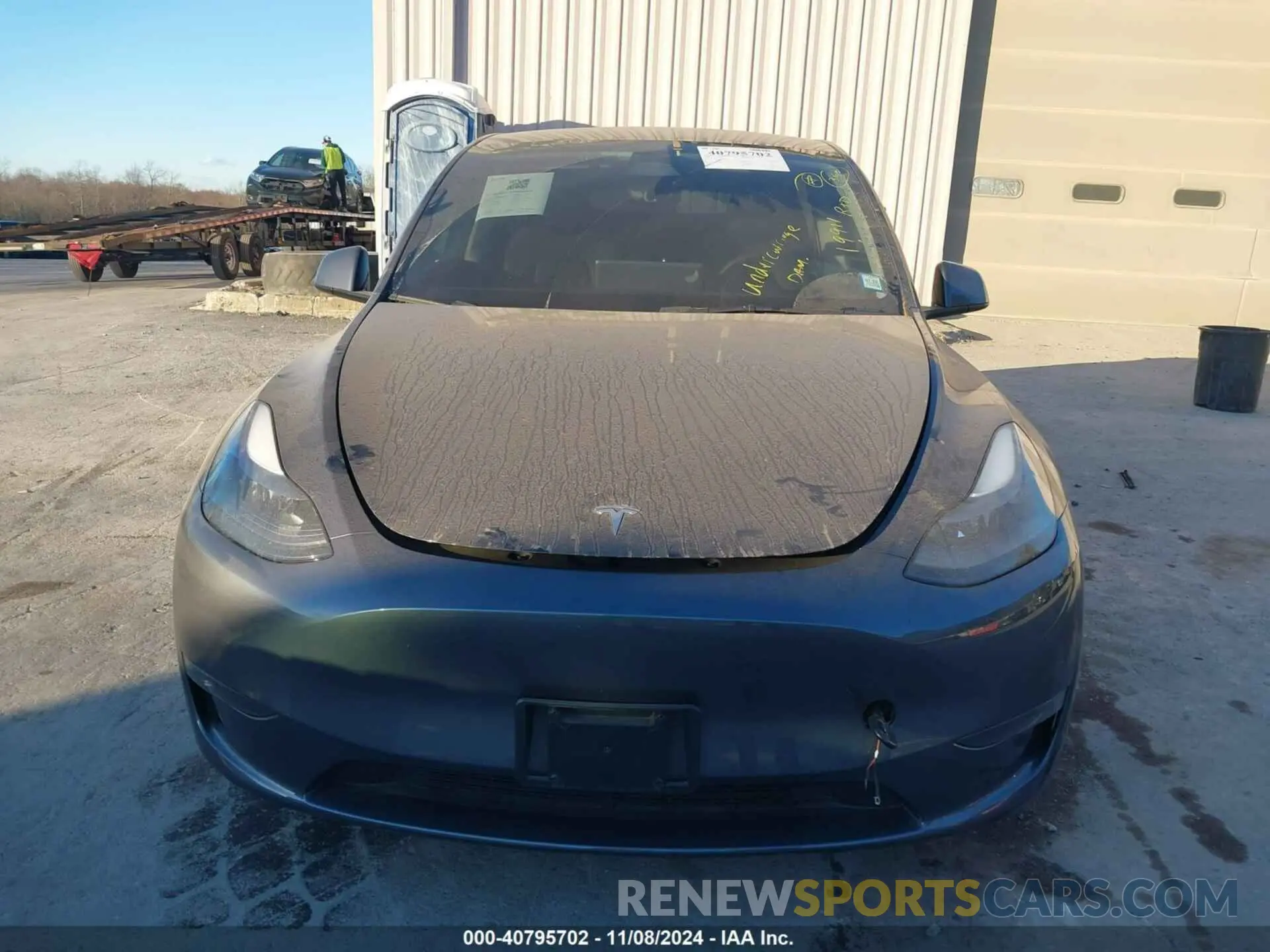 12 Photograph of a damaged car 7SAYGDEF0PF830009 TESLA MODEL Y 2023