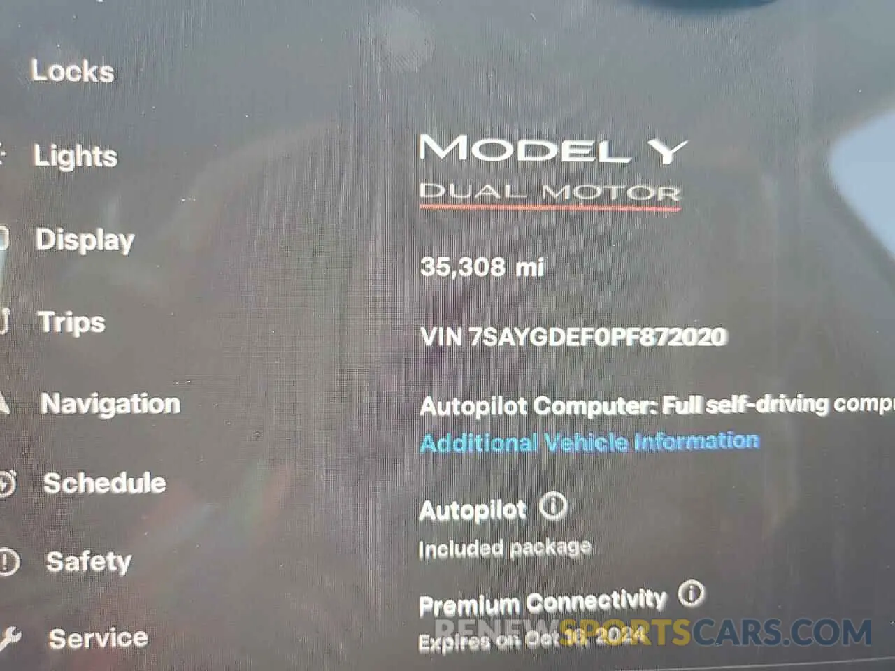 9 Photograph of a damaged car 7SAYGDEF0PF872020 TESLA MODEL Y 2023