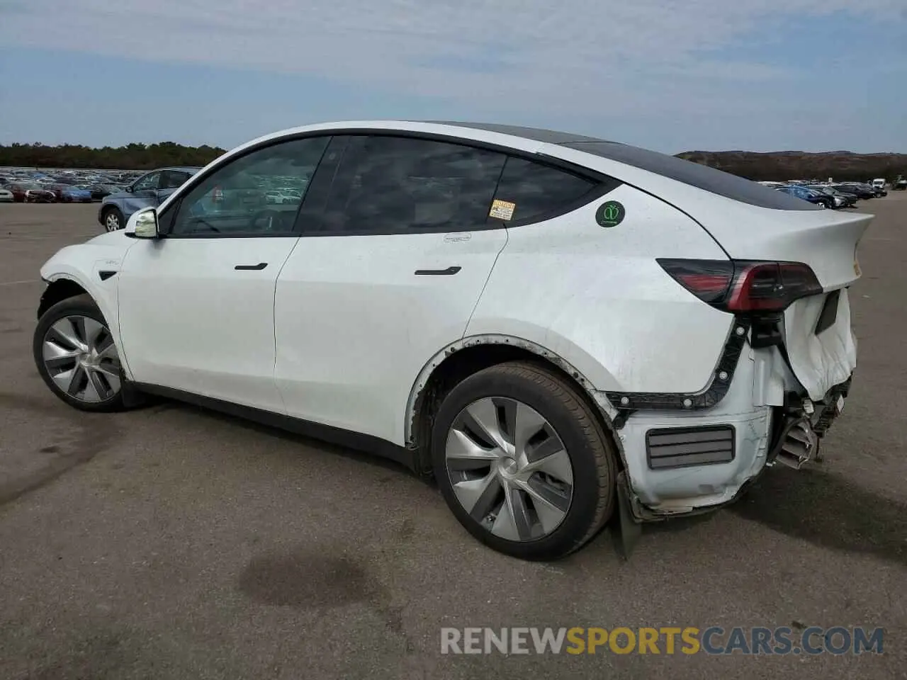 2 Photograph of a damaged car 7SAYGDEF1PA048914 TESLA MODEL Y 2023