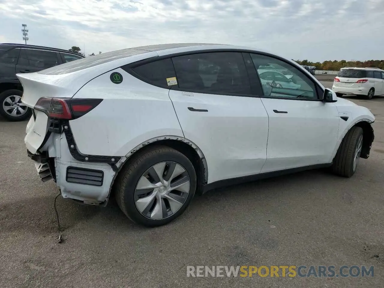 3 Photograph of a damaged car 7SAYGDEF1PA048914 TESLA MODEL Y 2023