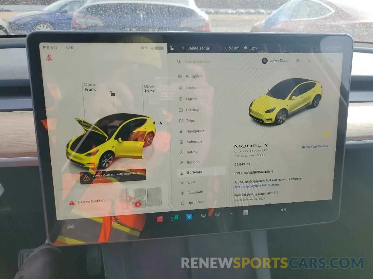 9 Photograph of a damaged car 7SAYGDEF1PA048914 TESLA MODEL Y 2023