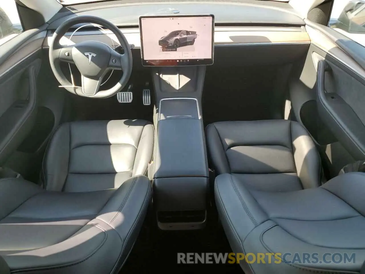 8 Photograph of a damaged car 7SAYGDEF1PF598312 TESLA MODEL Y 2023