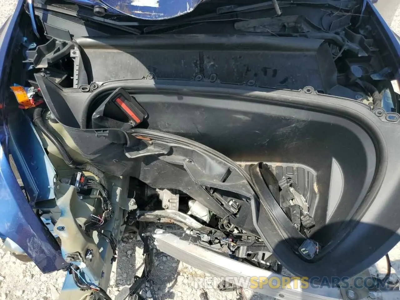 11 Photograph of a damaged car 7SAYGDEF1PF712342 TESLA MODEL Y 2023