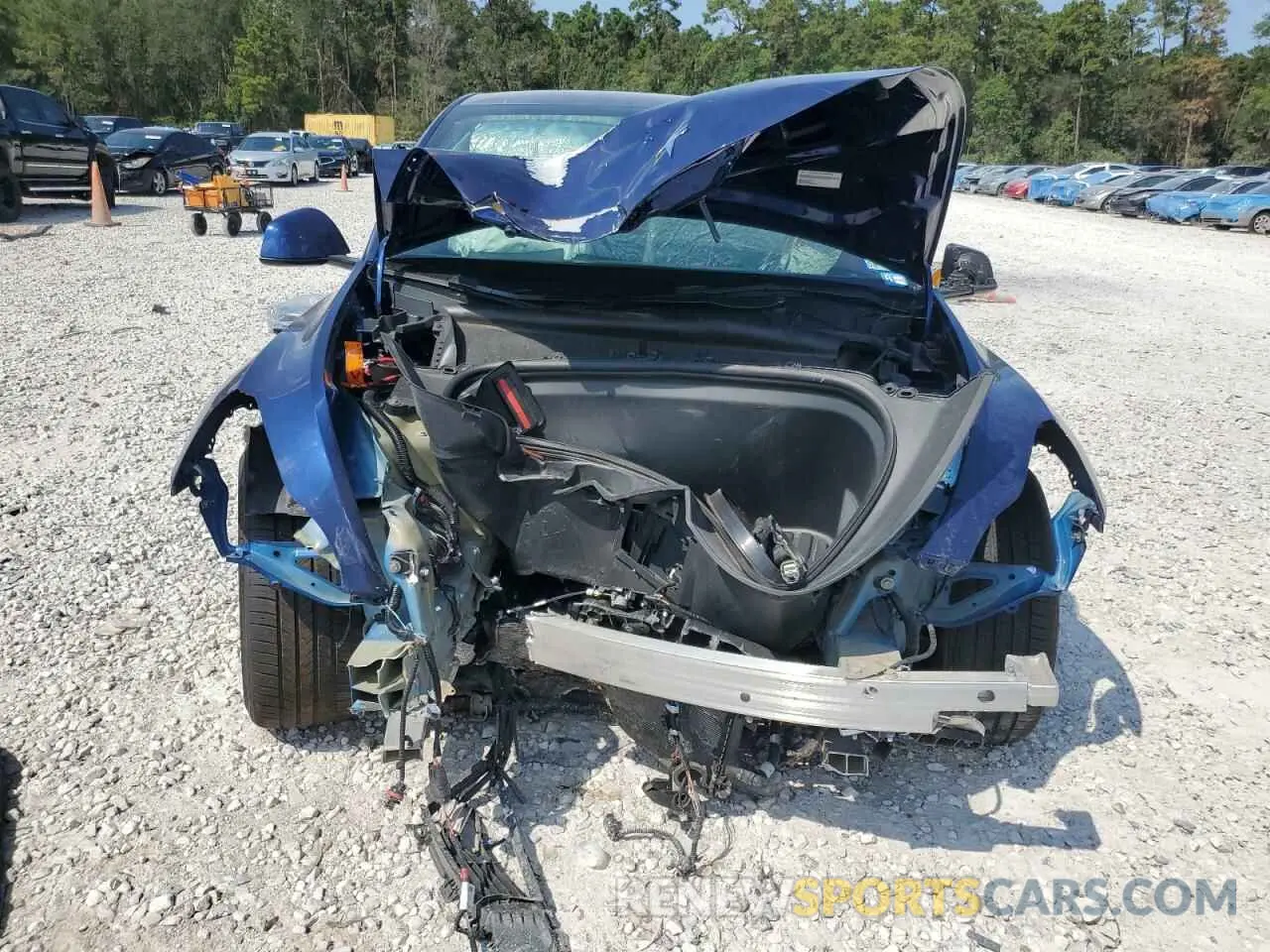 5 Photograph of a damaged car 7SAYGDEF1PF712342 TESLA MODEL Y 2023