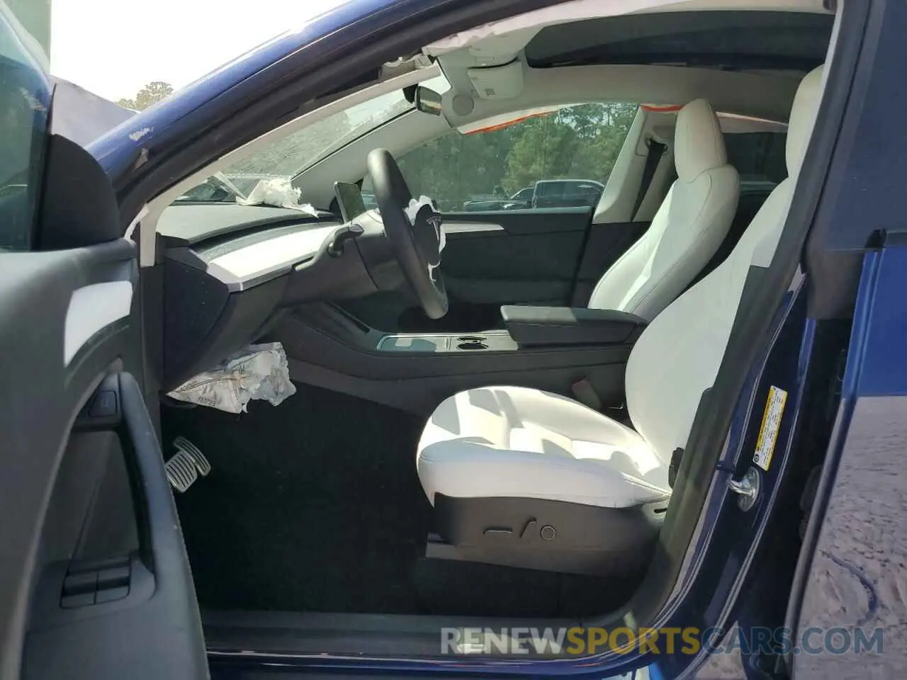 7 Photograph of a damaged car 7SAYGDEF1PF712342 TESLA MODEL Y 2023