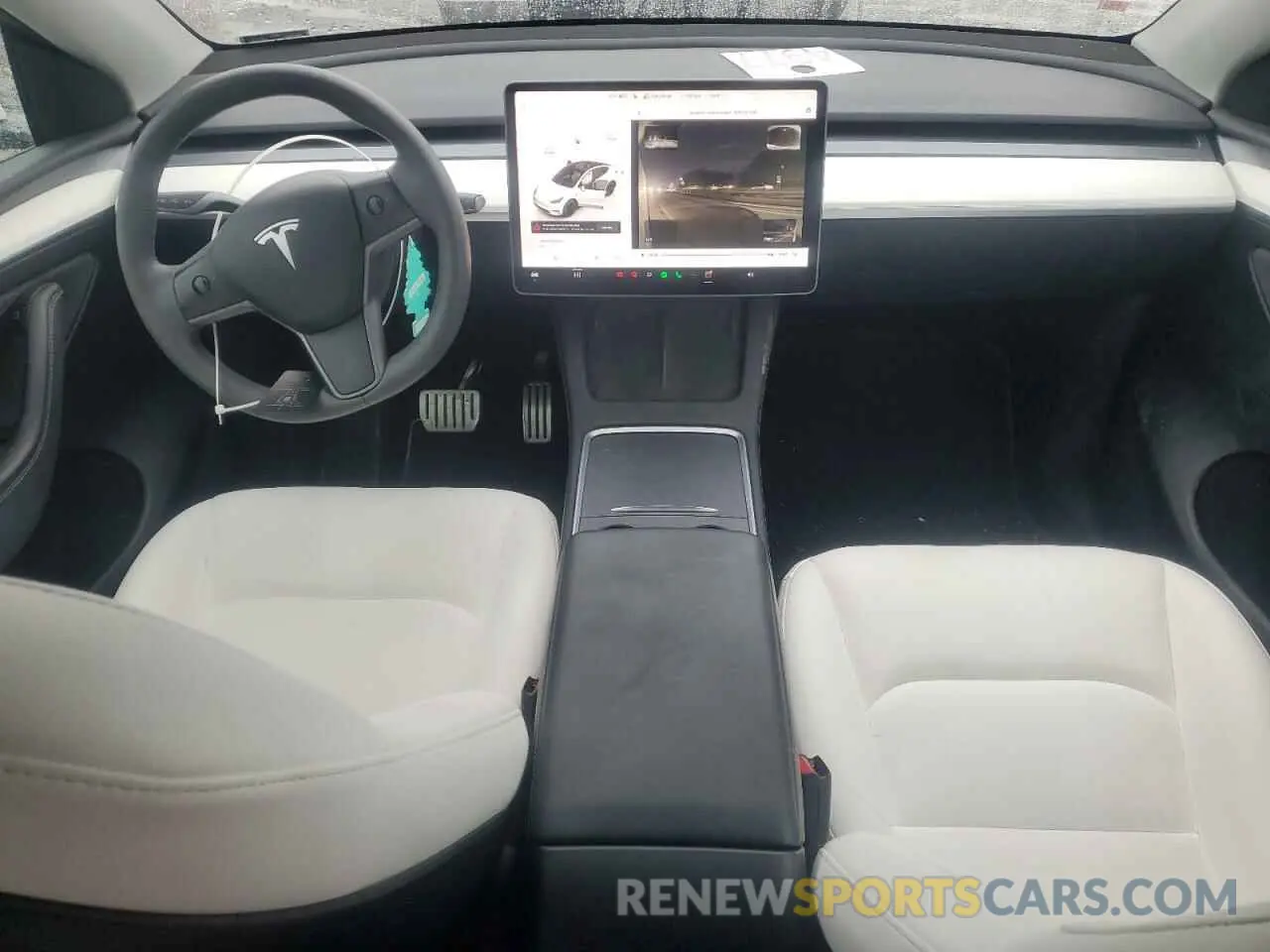 8 Photograph of a damaged car 7SAYGDEF1PF714446 TESLA MODEL Y 2023