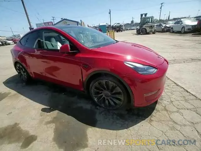 15 Photograph of a damaged car 7SAYGDEF1PF743512 TESLA MODEL Y 2023