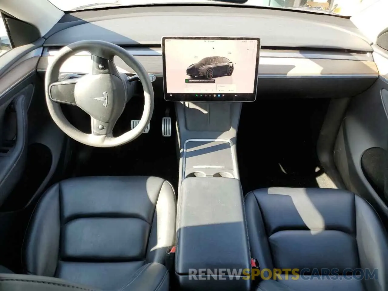 8 Photograph of a damaged car 7SAYGDEF1PF824509 TESLA MODEL Y 2023