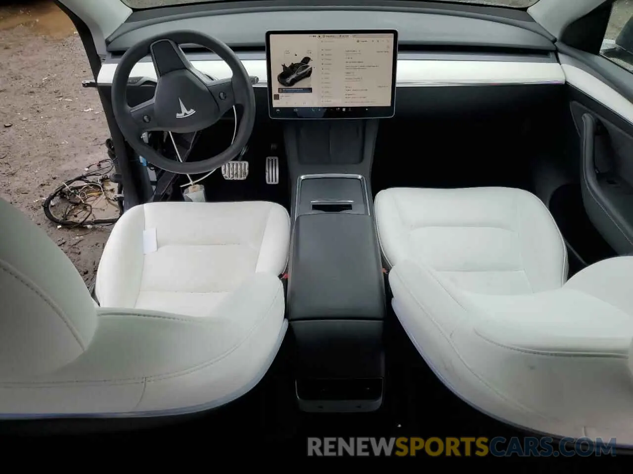8 Photograph of a damaged car 7SAYGDEF1PF833307 TESLA MODEL Y 2023