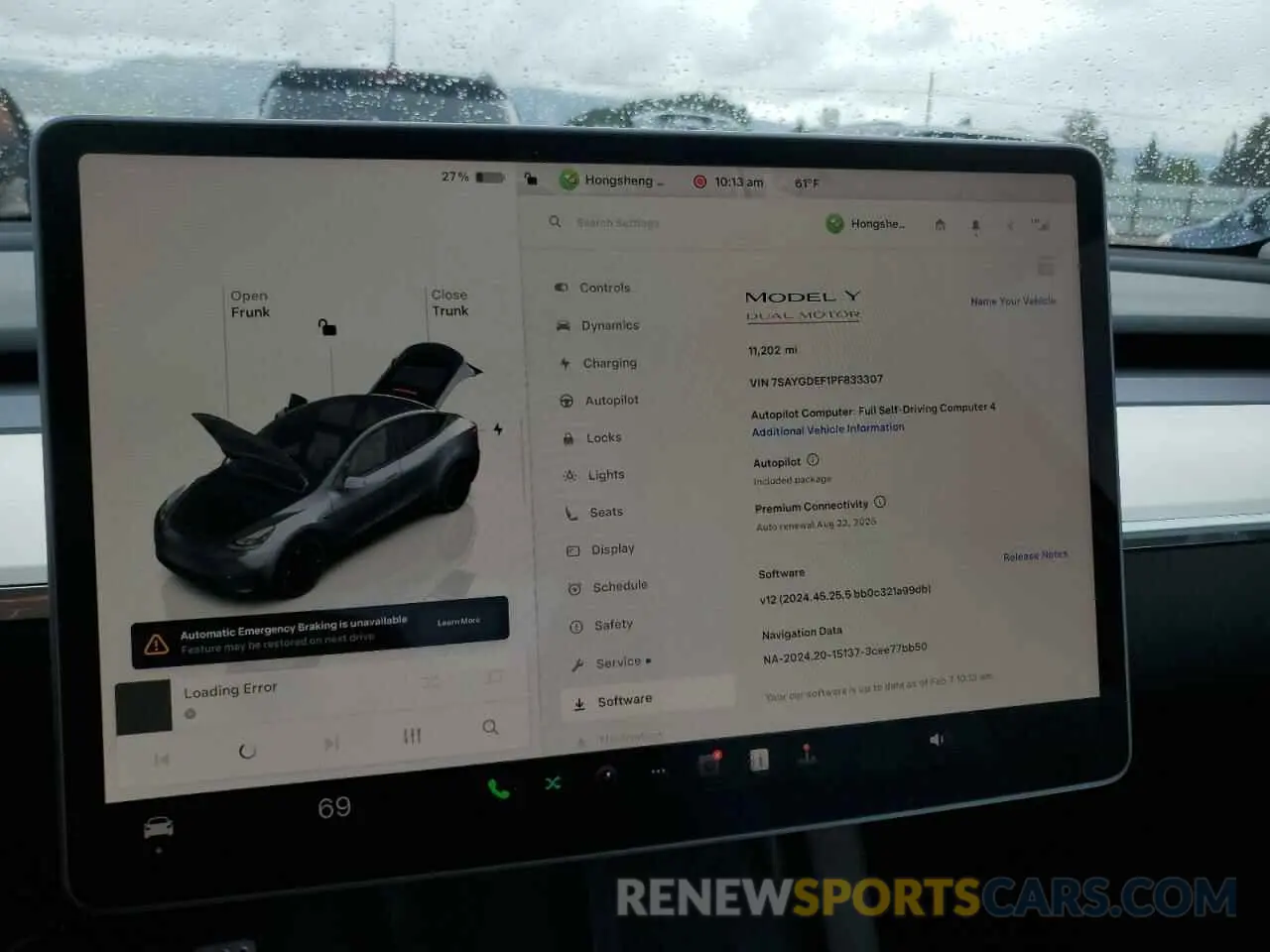 9 Photograph of a damaged car 7SAYGDEF1PF833307 TESLA MODEL Y 2023