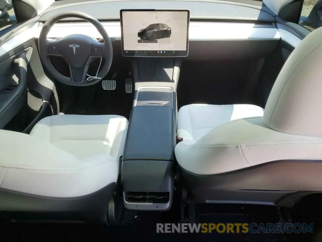 8 Photograph of a damaged car 7SAYGDEF1PF846431 TESLA MODEL Y 2023