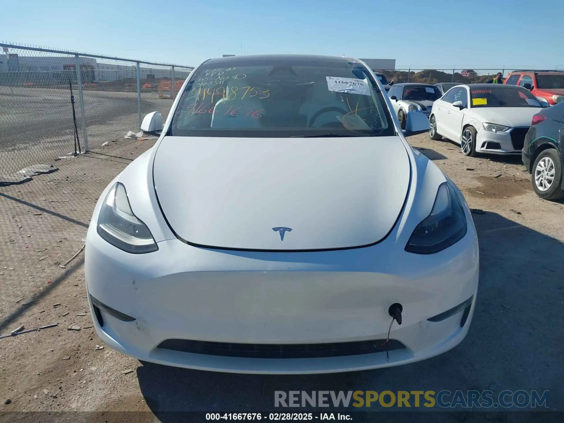 11 Photograph of a damaged car 7SAYGDEF1PF864976 TESLA MODEL Y 2023