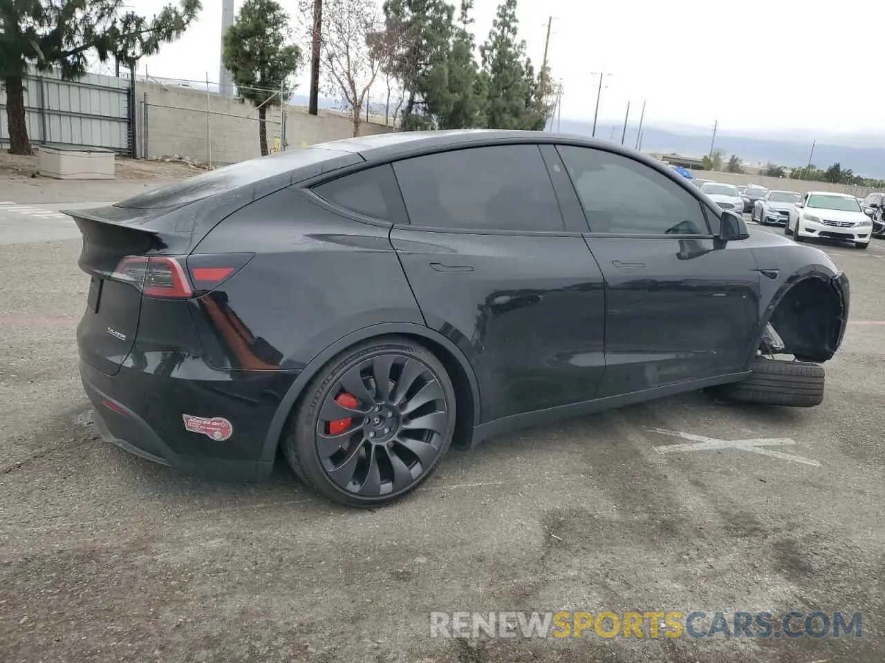 3 Photograph of a damaged car 7SAYGDEF1PF905820 TESLA MODEL Y 2023