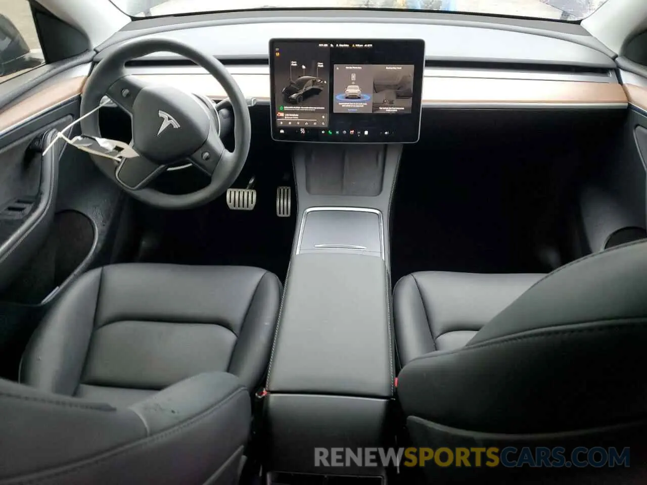 8 Photograph of a damaged car 7SAYGDEF1PF905820 TESLA MODEL Y 2023