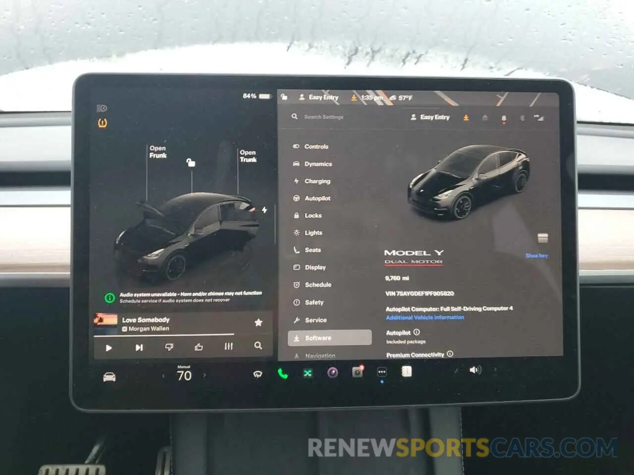 9 Photograph of a damaged car 7SAYGDEF1PF905820 TESLA MODEL Y 2023