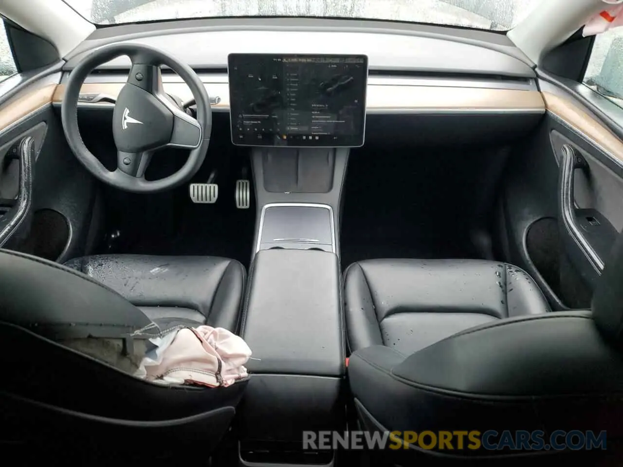 8 Photograph of a damaged car 7SAYGDEF1PF924254 TESLA MODEL Y 2023