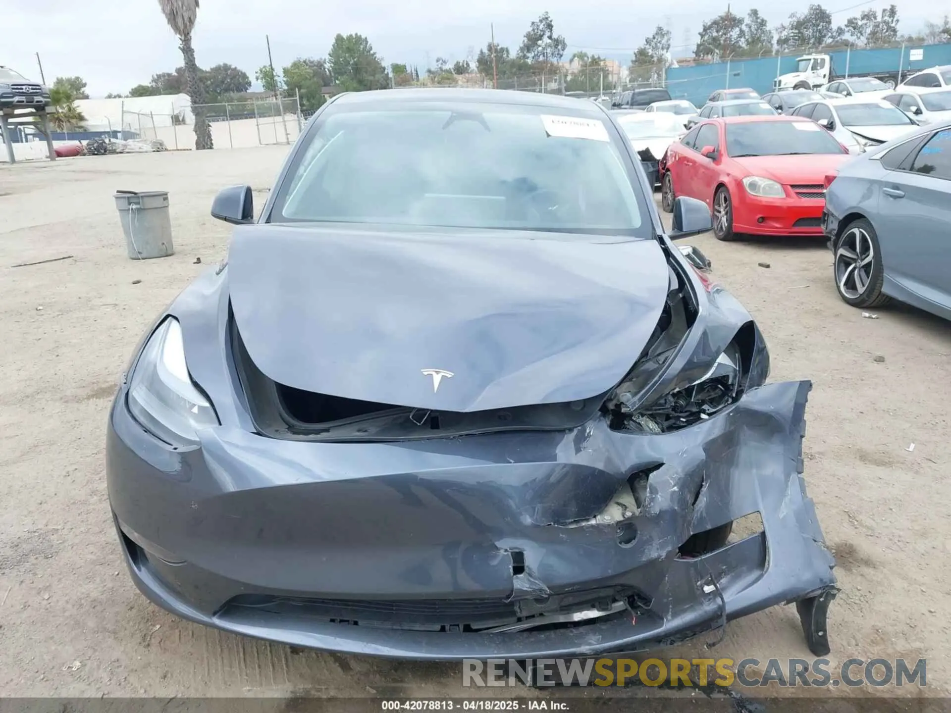 11 Photograph of a damaged car 7SAYGDEF1PF925274 TESLA MODEL Y 2023