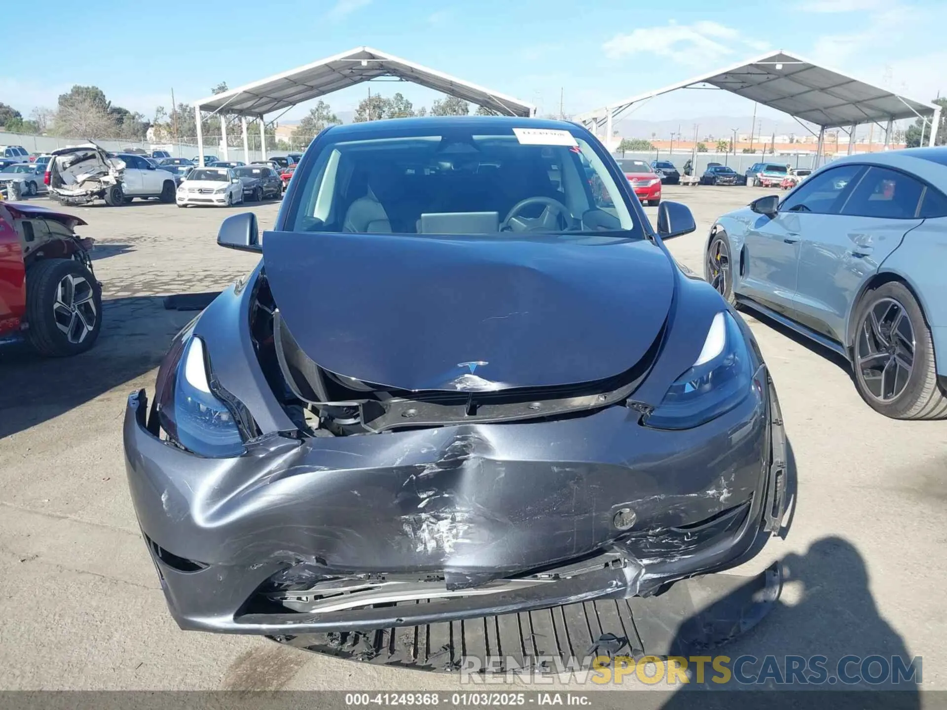 11 Photograph of a damaged car 7SAYGDEF1PF940230 TESLA MODEL Y 2023