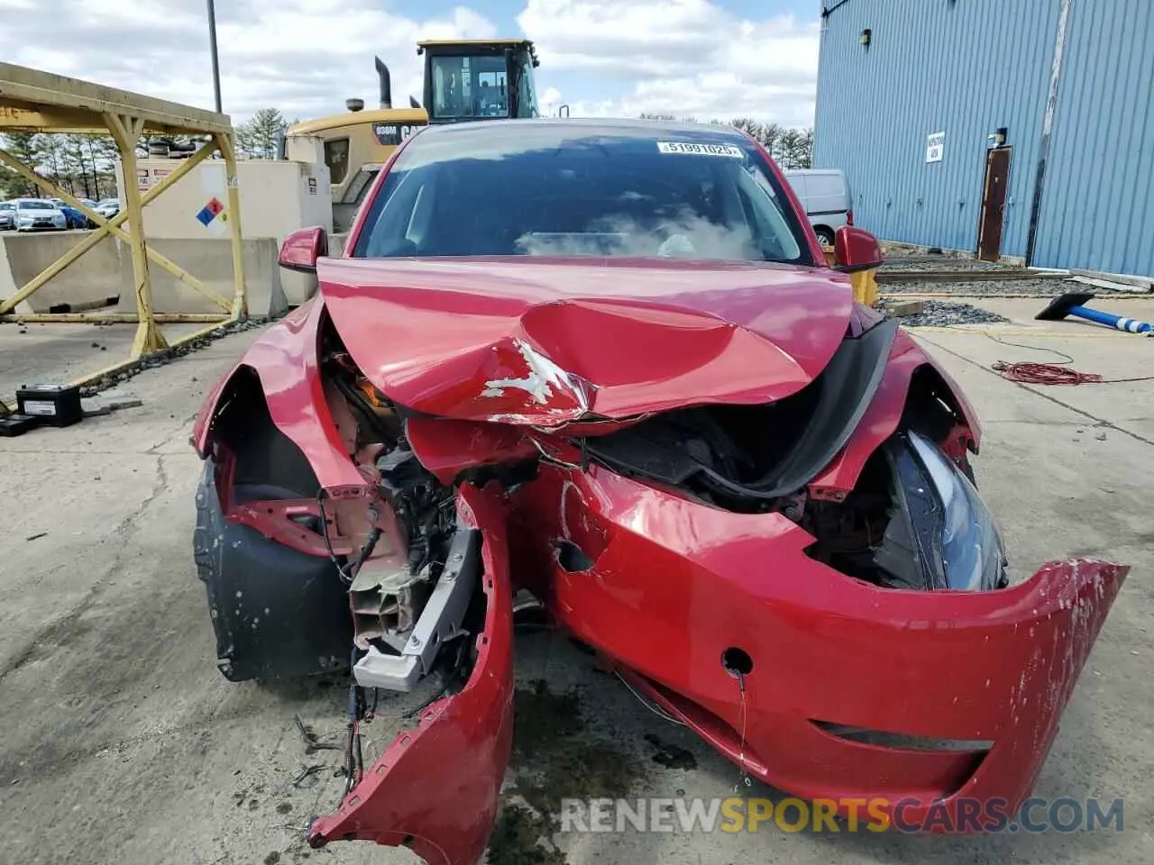 5 Photograph of a damaged car 7SAYGDEF2PF591238 TESLA MODEL Y 2023