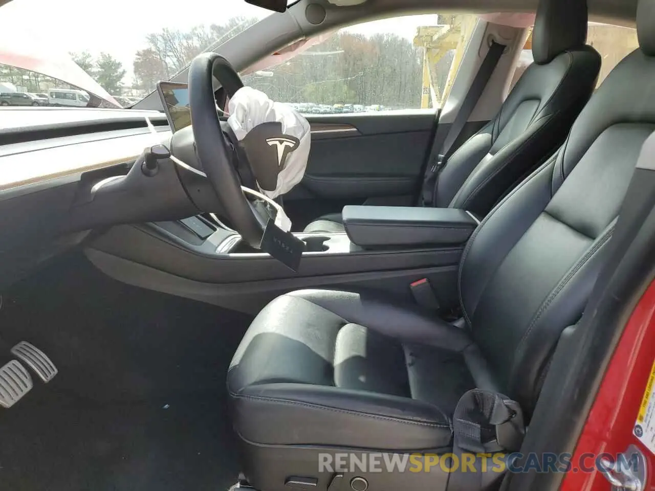 7 Photograph of a damaged car 7SAYGDEF2PF591238 TESLA MODEL Y 2023