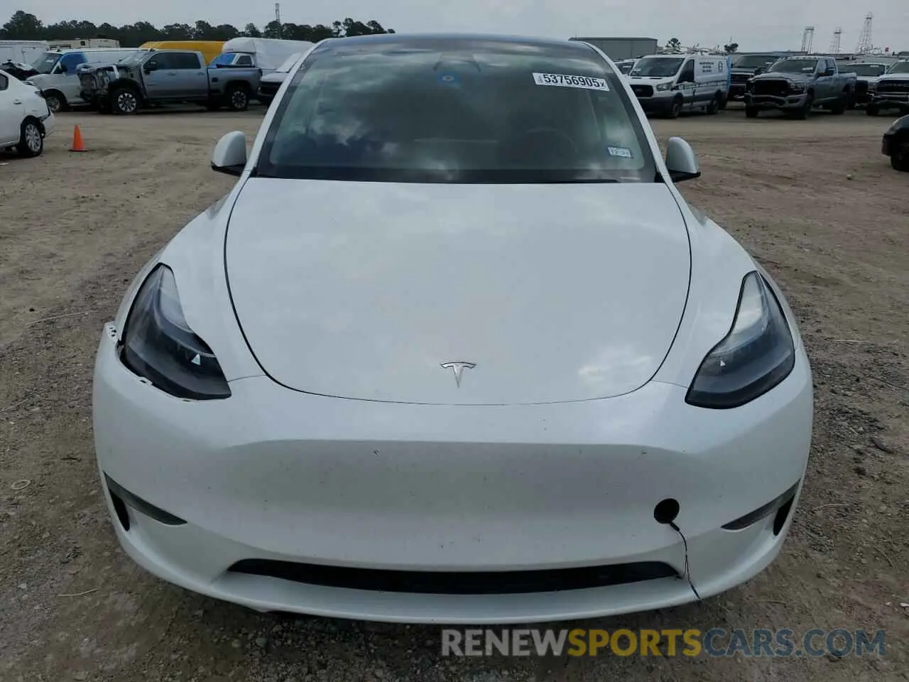 5 Photograph of a damaged car 7SAYGDEF2PF595192 TESLA MODEL Y 2023