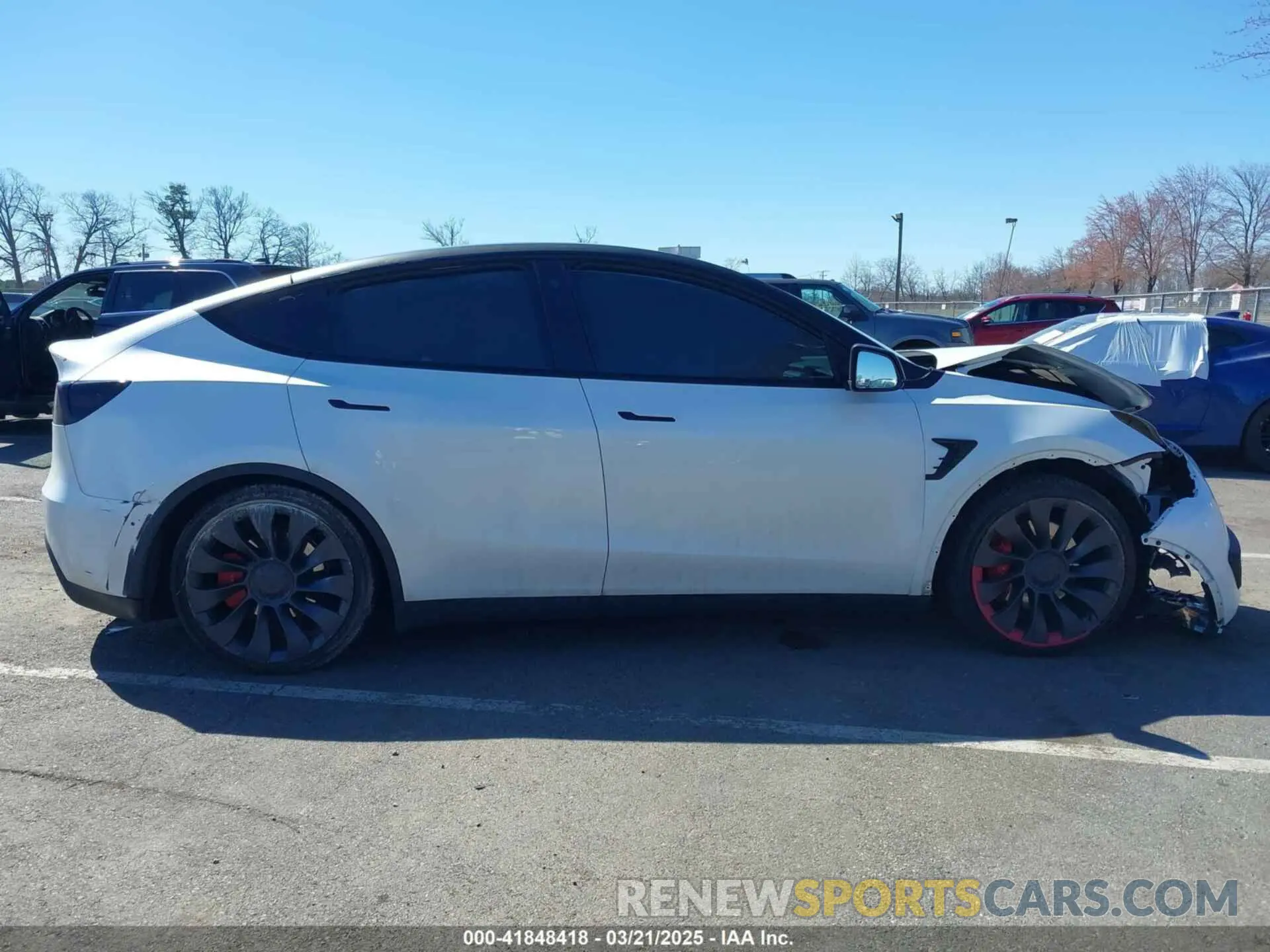 12 Photograph of a damaged car 7SAYGDEF2PF775367 TESLA MODEL Y 2023