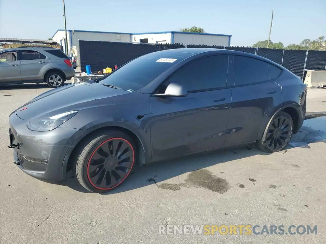 1 Photograph of a damaged car 7SAYGDEF2PF783176 TESLA MODEL Y 2023