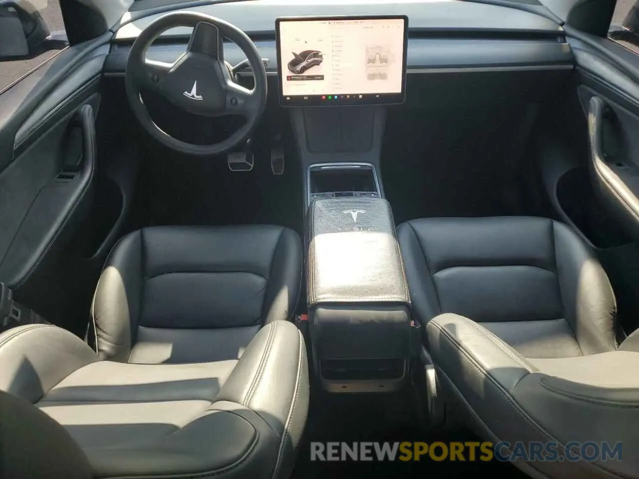 8 Photograph of a damaged car 7SAYGDEF2PF783176 TESLA MODEL Y 2023