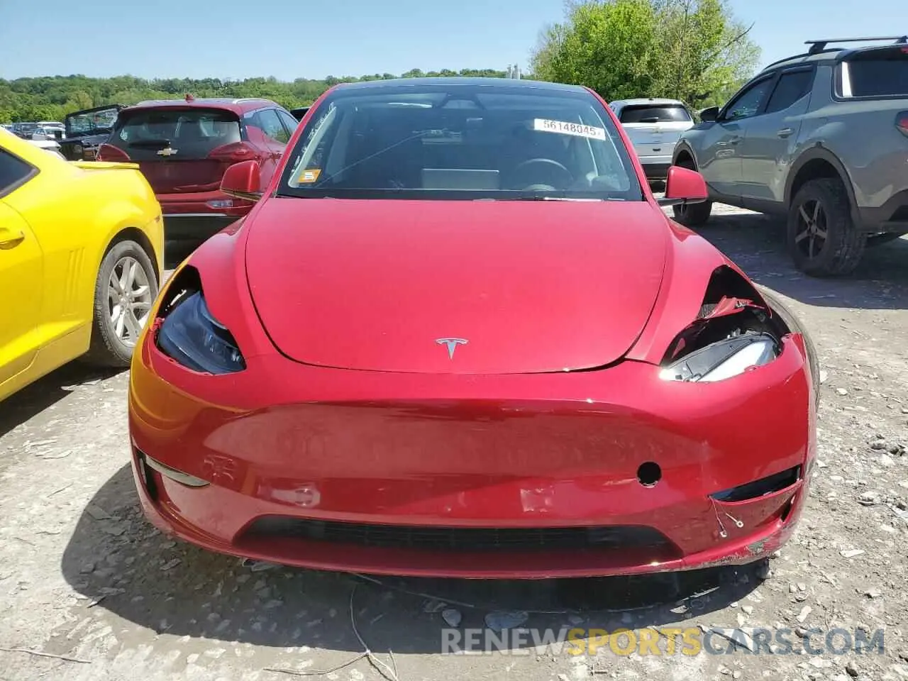 5 Photograph of a damaged car 7SAYGDEF2PF804043 TESLA MODEL Y 2023