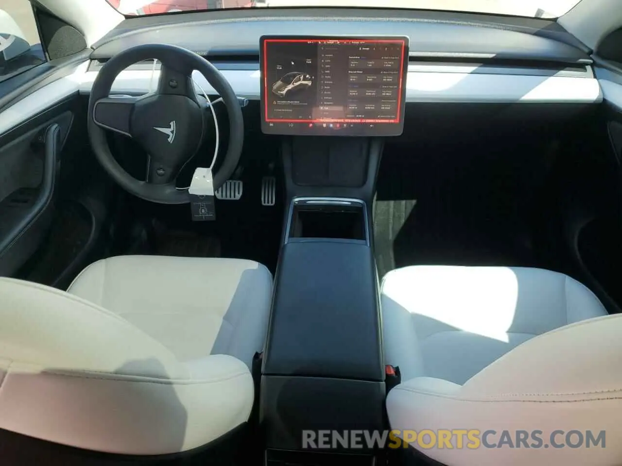 8 Photograph of a damaged car 7SAYGDEF2PF812675 TESLA MODEL Y 2023